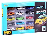 Samochody i pojazdy dla dzieci - JOKOMISIADA Autka Jokomisiada ZA3072 16 szt Resoraki metalowe 128816 - miniaturka - grafika 1