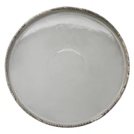 Talerze - Verlo SAMTO Talerz okrągły płaski 28 cm szary - miniaturka - grafika 1