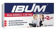 Przeziębienie i grypa - Hasco-Lek Ibum dla dzieci 125mg 10 szt. - miniaturka - grafika 1