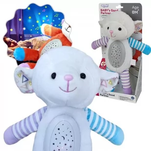 WOOPIE BABY Interaktywna Owieczka Przytulanka 2w1 Projektor - Maskotki i pluszaki - miniaturka - grafika 1