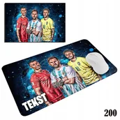 Podkładki pod mysz - PODKŁADKA POD MYSZKĘ MYSZ WZORY DO WYBORU - MESSI RONALDO NEYMAR 29x36cm - miniaturka - grafika 1