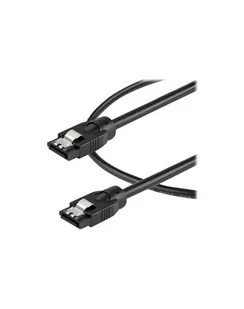 Startech.COM  0.6 M ROUND SATA CABLE - LATCHING CONNECTORS - 6GBS SATA CABLE - SATA CABLE - 60 CM  (SATRD60CM) - Kable komputerowe i do monitorów - miniaturka - grafika 1