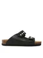 Buty dla dziewczynek - Primigi Klapki 3926122 D Czarny - miniaturka - grafika 1
