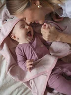 Komplety dla niemowląt - Reserved - Bawełniany pajacyk 2 pack - jasnofioletowy - miniaturka - grafika 1