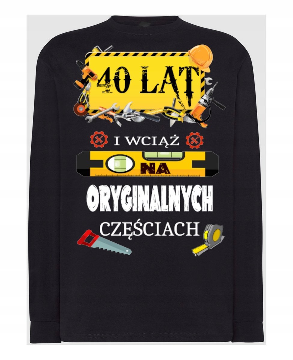 Longsleeve na Urodziny 40 Lat Prezent r.XXL