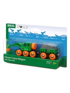Brio Dźwig z akcesoriami - 3+ - Pociągi dla dzieci - miniaturka - grafika 1