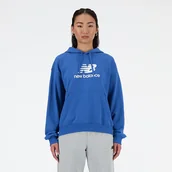 Bluzy damskie - Bluza damska New Balance WT41504BEU niebieska - miniaturka - grafika 1