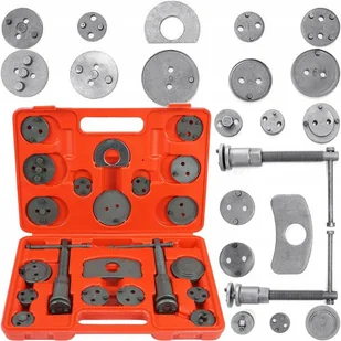 Zestaw Do Wyciskania Naprawy Cofania Tłoczków Hamulcowych Praska Klucz 21el - Narzędzia samochodowe - miniaturka - grafika 1