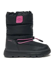 Geox Śniegowce Willaboom J46HWB 0FU54 C0922 S Czarny - Buty dla dziewczynek - miniaturka - grafika 1