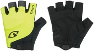 Rękawiczki rowerowe - Giro Bravo Gel rękawice rowerowe krótkie czarne 2019, żółty, S (7) 7085644 - miniaturka - grafika 1