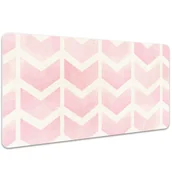 Podkładki na biurko - Mata z nadrukiem na biurko Różowe wektory 100x50 cm, Dywanomat - miniaturka - grafika 1