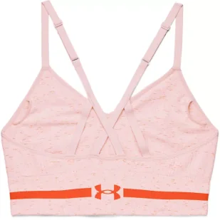 Biustonosz sportowy Under Armour Seamless Low Long Htr Bra - Bielizna sportowa damska - miniaturka - grafika 6