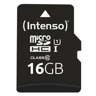 Karty pamięci - Intenso 3424470 pamięć flash 16 GB MicroSD UHS-I Klasa 10 - miniaturka - grafika 1