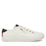 Buty dla dziewczynek - Trampki Geox J Tippeste J55N3A 1054 C0050 S Biały - miniaturka - grafika 1