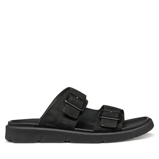 Klapki Geox U Xand 2S U46BGA 00032 C9999 Czarny - Klapki i japonki męskie - miniaturka - grafika 1