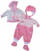 Akcesoria dla lalek - ADAR Ubranko dla lalki bobas 45cm kurteczka 482739 - miniaturka - grafika 1