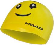 Pływanie - HEAD Silicone Sketch Czapka, yellow face 2020 Czepki pływackie 455180-FACE-YW - miniaturka - grafika 1