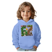 Bluzy dla dziewczynek - BLUZA DZIECIĘCA Z KAPTUREM 67 SIX SEVEN VIRAL 134-140 DLA DZIECKA PREZENT - miniaturka - grafika 1