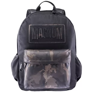 Magnum Corps BLK-GLD, czarny plecak, pojemność: 25 L - Plecaki - miniaturka - grafika 1