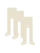 Rajstopy dziecięce - camano Rajstopy (3 pary) w kolorze kremowym - miniaturka - grafika 1