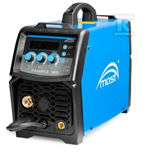 Półautomat MIG FANMIG 183 MOST + Drut spawalniczy G3SI1 GOLD fi 0,8+Młotek spawalniczy 300g EURO MOST + Rękawice LICO pełne MOST DAKOTA R10+Przyłbica - Spawarki - miniaturka - grafika 1