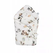 Rożki i beciki - bonjure Cherie Becik Rożek wiązany Bambusowy Farma - miniaturka - grafika 1