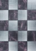 Dywany - Ayyildiz, Dywan Ottawa kwadraty fioletowo szare, 240x340 cm - miniaturka - grafika 1