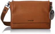Torebki damskie - Mandarina Duck Damska skórzana torba na ramię, 30 x 24,5 x 8,5 (szer. x wys. x gł.), Indian Tan, 30x24,5x8,5 (L x H x W) - miniaturka - grafika 1