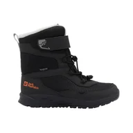 Buty dla dziewczynek - Dziecięce buty zimowe Jack Wolfskin POLAR BEAR-B TEXAPORE HIGH VC K Phantom - 28 - miniaturka - grafika 1