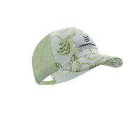 Czapki i chusty sportowe męskie - COMPRESSPORT Czapka z daszkiem TRUCKER 6P CAP green camo - miniaturka - grafika 1