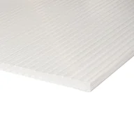 Pokrycia dachowe - Płyta PCB 200 x 105 cm, 10 mm mleczna Robelit - miniaturka - grafika 1