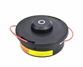 Półfabrykaty do biżuterii - Głowica żyłkowa do kos typ honda /silver - miniaturka - grafika 1