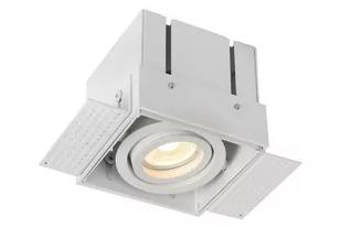 Lucide Trimless 09925/01/31 oczko lampa wpuszczana downlight 1x50W GU10 biały - Lampy sufitowe - miniaturka - grafika 1