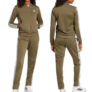 Adidas dres sportowy damski treningowy komplet khaki JC8888 XS - Dresy damskie - miniaturka - grafika 1