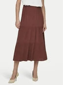 Spódnice - ONLY Spódnica maxi Mikka 15324808 Brązowy Regular Fit - miniaturka - grafika 1