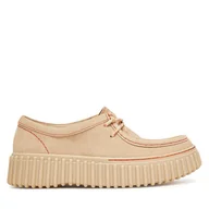Półbuty damskie - Półbuty Clarks Torhill Bee 26181191 Écru - miniaturka - grafika 1