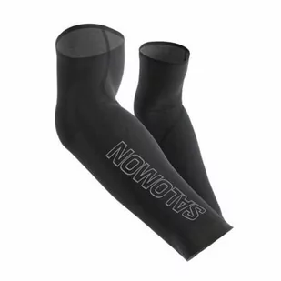 Rękaw Salomon S-Lab Ultra Deep Black - Ortezy, stabilizatory i opaski elastyczne - miniaturka - grafika 1