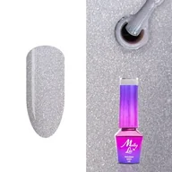 Lakiery hybrydowe - Molly Lac Lakier hybrydowy MollyLac Macarons Grey Poppy 5 ml Nr 478 - miniaturka - grafika 1