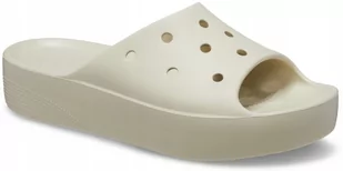 Klapki Damskie Lekkie Buty Crocs Platform 41-42 - Klapki i japonki damskie - miniaturka - grafika 1