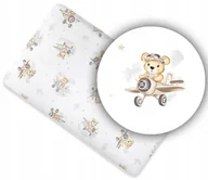 Prześcieradła dla dzieci - PRZEŚCIERADŁO BAWEŁNIANE DO ŁÓŻECZKA 120x60 WZORY! - miniaturka - grafika 1