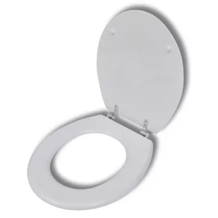 vidaXL vidaXL Deska klozetowa, WC, biała prosty design - Deski sedesowe - miniaturka - grafika 1