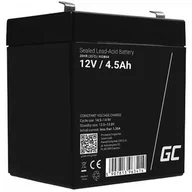 Baterie do zasilaczy awaryjnych UPS - Green Cell Akumulator bezobsługowy AGM VRLA 12V 4.5Ah do zasilaczy awaryjnych UPS AGM44 - miniaturka - grafika 1