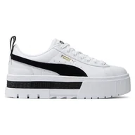Buty sportowe damskie - Buty Puma Mayze Leather Wn W 381983-01 białe - miniaturka - grafika 1