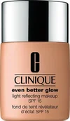 Podkłady do twarzy - Clinique Clinique, Even Better Glow, Light Reflecting, Liquid Foundation, WN 98, Cream Caramel, SPF 15, 30 ml For Women - miniaturka - grafika 1
