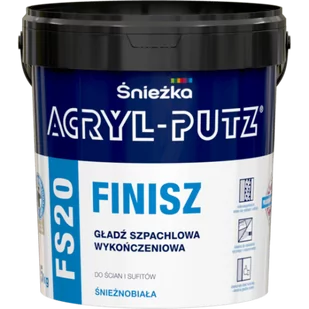 Gładź Szpachlowa wykończeniowa FS20 FINISZ 1,5 kg Acryl Putz - Grunty do ścian - miniaturka - grafika 1