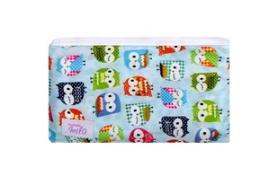 Mata do przewijania z Etui Minky 3 Sówki - Przewijaki - miniaturka - grafika 1