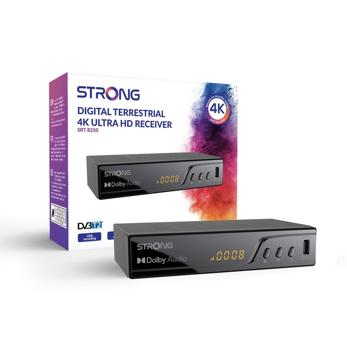 Strong Tuner DVB-T2 Srt8250