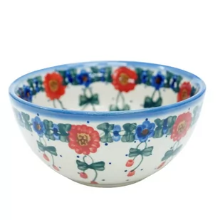 Ceramiczna miska 15 cm Ceramika Bolesławiec - Miski i półmiski - miniaturka - grafika 1
