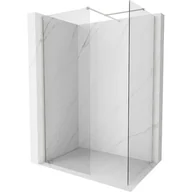 Ścianki i drzwi prysznicowe - Mexen Kioto-X ścianka prysznicowa Walk-in 110 x 110 cm, transparent 10 mm, nikiel szczotkowany - 800-110-202-97-00-110-X - miniaturka - grafika 1