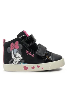 Geox Sneakersy B Kilwi Girl B46D5B 022HH C9289 M Czarny - Buty dla dziewczynek - miniaturka - grafika 1